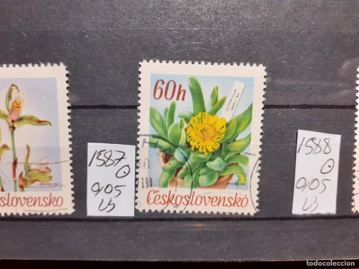 Sellos: SELLOS DE CHECOSLOVAQUIA. USADOS. YVERT N&ordm;1587