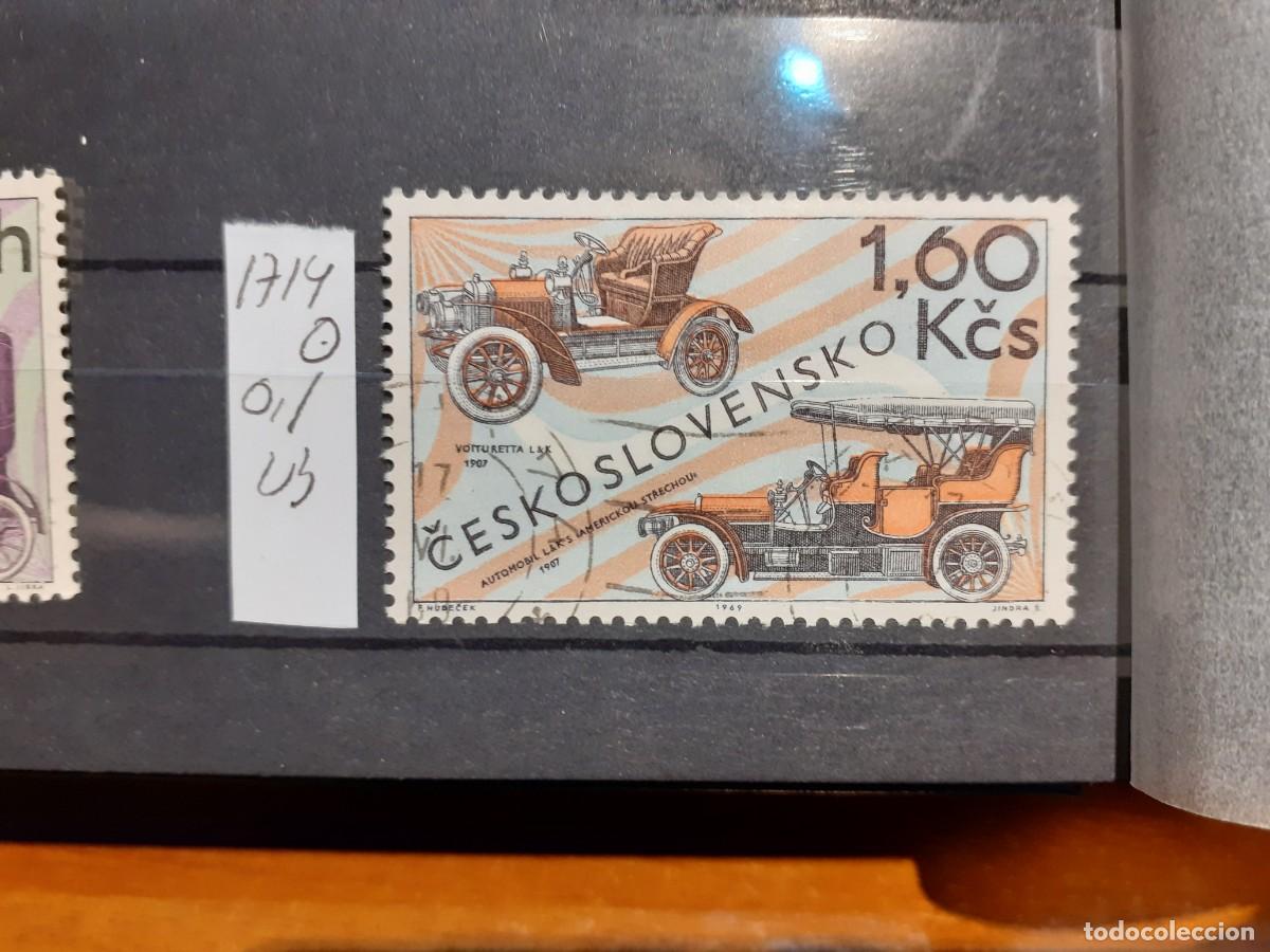 Sellos: SELLOS DE CHECOSLOVAQUIA. USADOS. YVERT N&ordm;1714