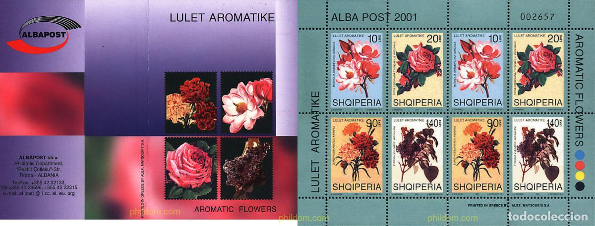 Francobolli: 1893 MNH ALBANIA 2001 FLORES