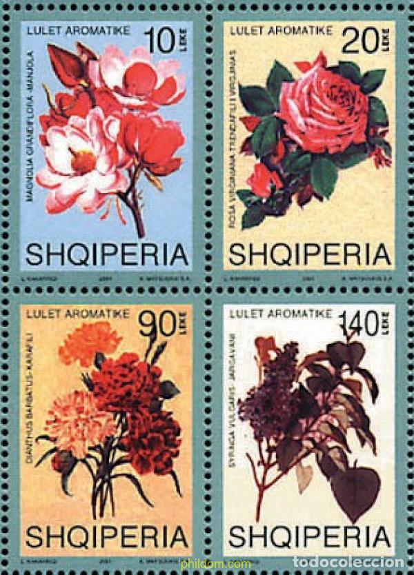 Timbres: 681262 MNH ALBANIA 2001 FLORES