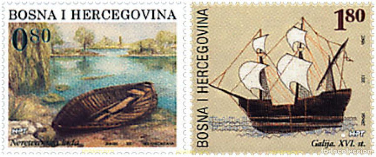 Sellos: 88531 MNH BOSNIA-HERZEGOVINA. Adm Croata 2001 BARCOS
