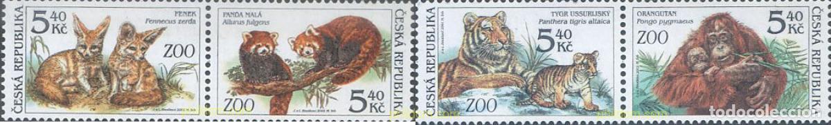 Sellos: 5580 MNH CHEQUIA 2001 PROTECCION DE LA NATURALEZA