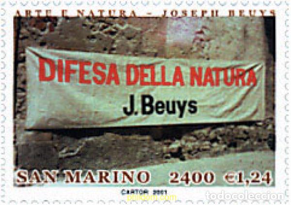 Sellos: 86344 MNH SAN MARINO 2001 ARTE Y NATURALEZA. 80 ANIVERSARIO DEL NACIMIENTO DE JOSEPH BEUYS