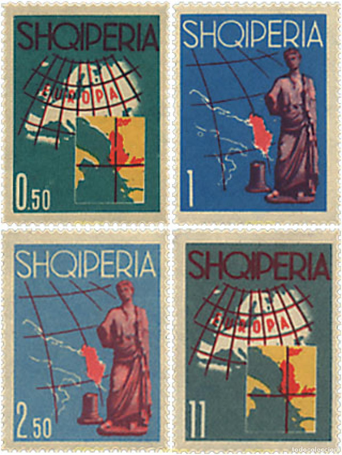 Sellos: 111666 MNH ALBANIA 1962 TURISMO