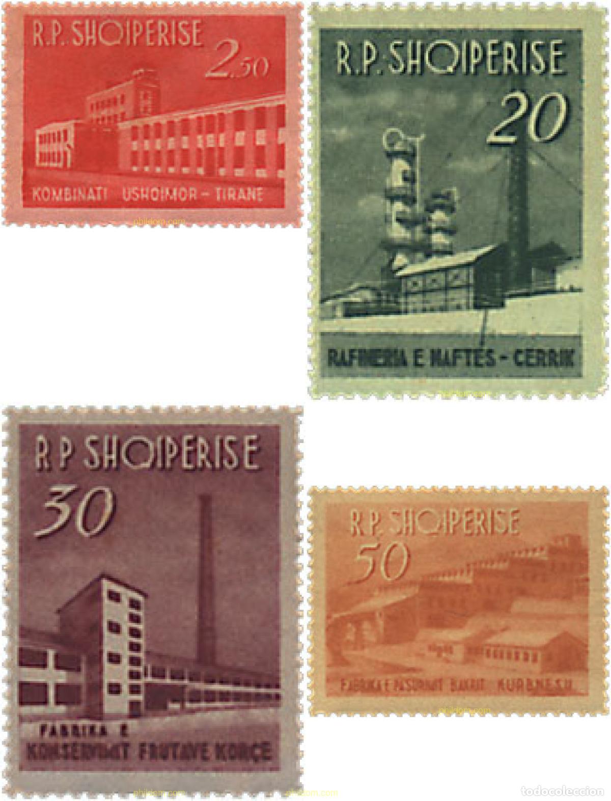 Sellos: 680797 MNH ALBANIA 1963 INDUSTRIAS