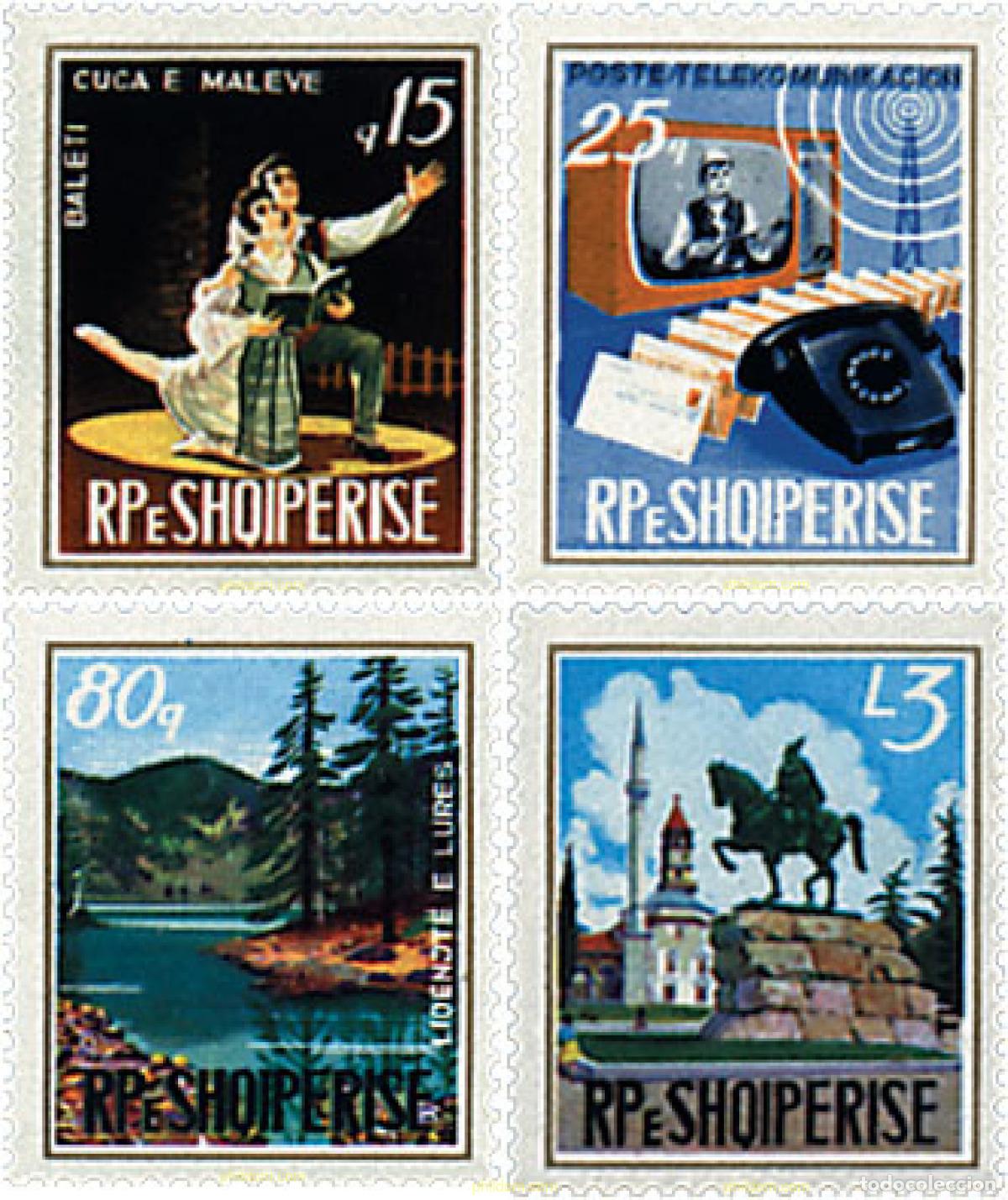 Sellos: 112341 MNH ALBANIA 1973 CULTURA Y TECNICA