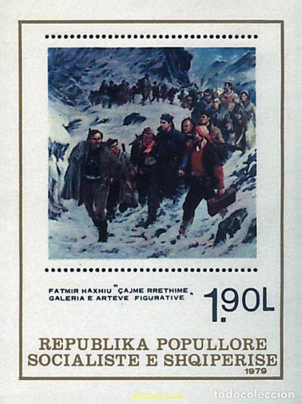 Briefmarken: 112416 MNH ALBANIA 1979 PINTURAS DE LA GALERIA DE ARTE FIGURATIVO DE TIRANA