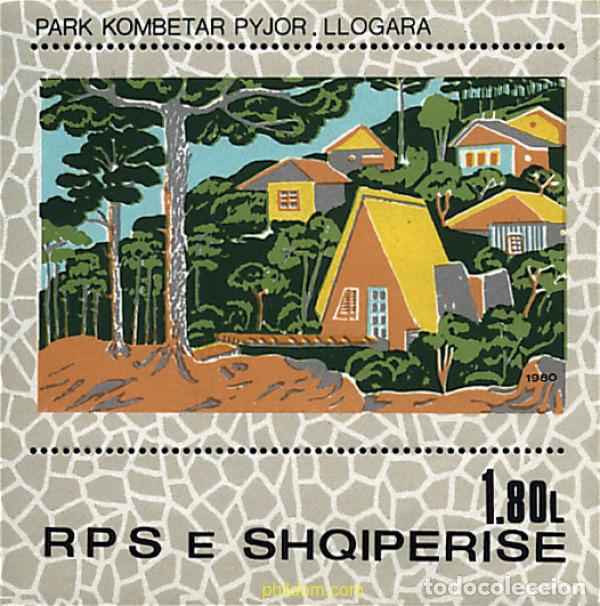 Sellos: 112435 MNH ALBANIA 1980 PARQUES NACIONALES