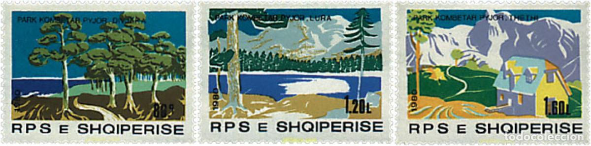 Sellos: 112436 MNH ALBANIA 1980 PARQUES NACIONALES