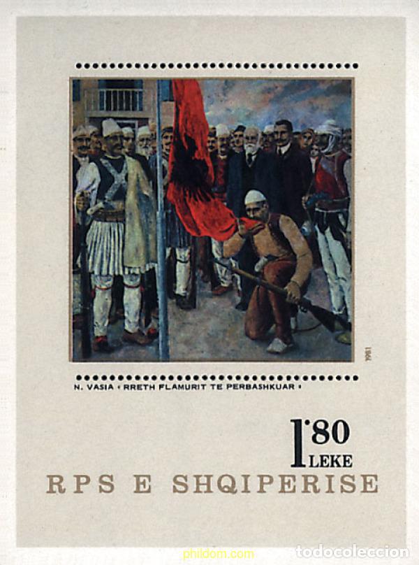 Sellos: 112444 MNH ALBANIA 1981 PINTURAS