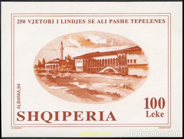 Stamps: 112724 MNH ALBANIA 1994 250 ANIVERSARIO DEL NACIMIENTO DE ALI PASHA TEPELENA