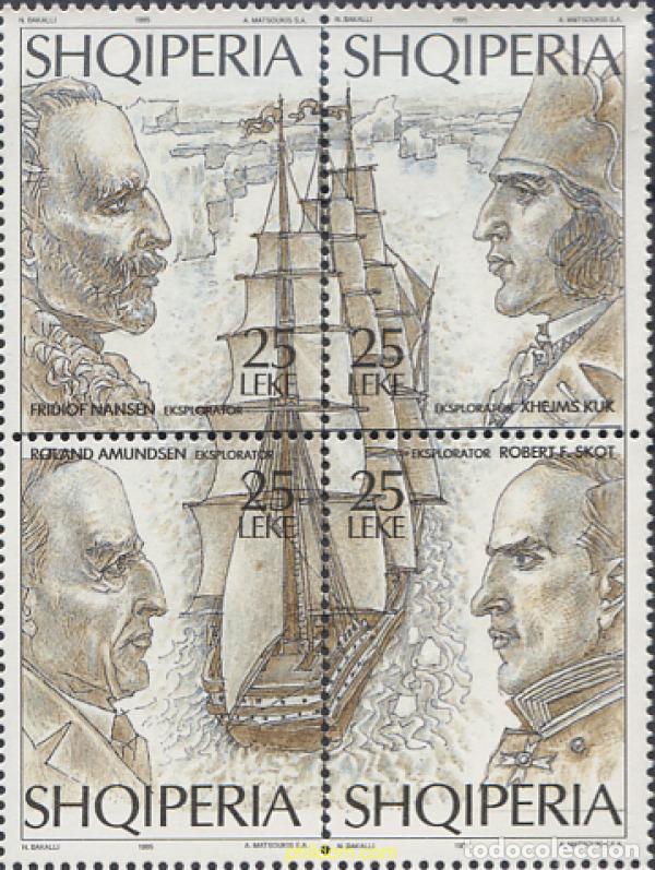 Stamps: 112738 MNH ALBANIA 1995 EXPLORADORES