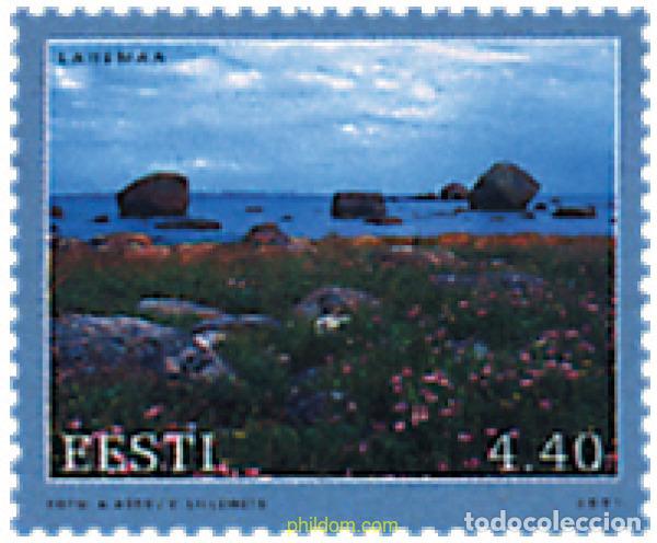 Sellos: 81195 MNH ESTONIA 2001 PAISAJES DEL BALTICO