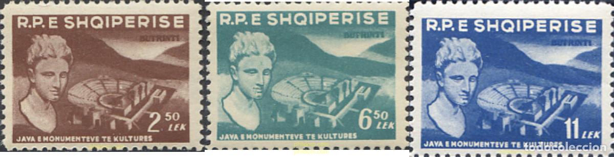 Sellos: 111611 MNH ALBANIA 1959 SEMANA DE LA CULTURA