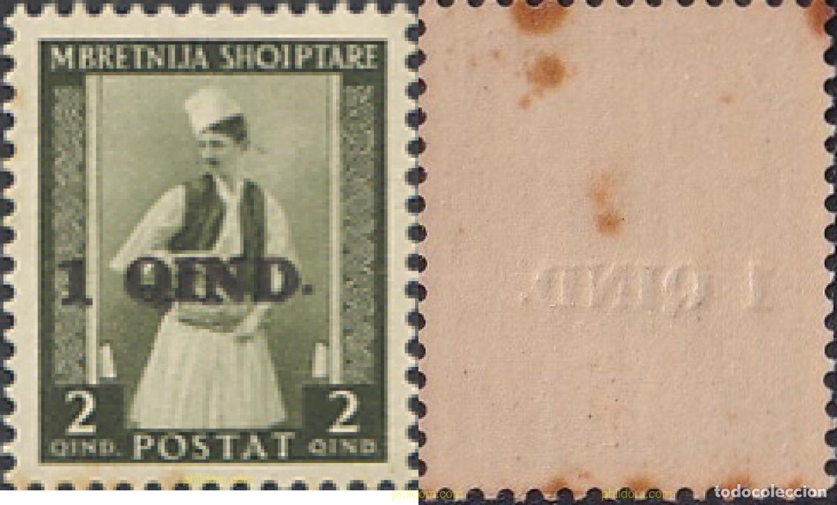 Sellos: 109782 MNH ALBANIA 1942 ALBANES DEL SUR