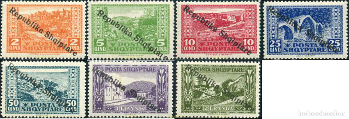 Sellos: 615081 HINGED ALBANIA 1925 PAISAJE
