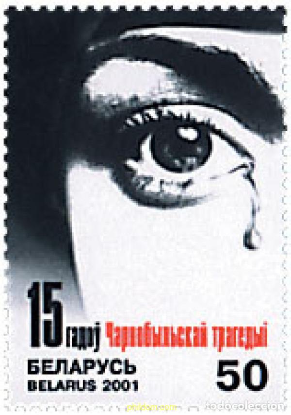 Sellos: 87567 MNH BIELORRUSIA 2001 15 ANIVERSARIO DE LA CATASTROFE DE CHERNOBYL