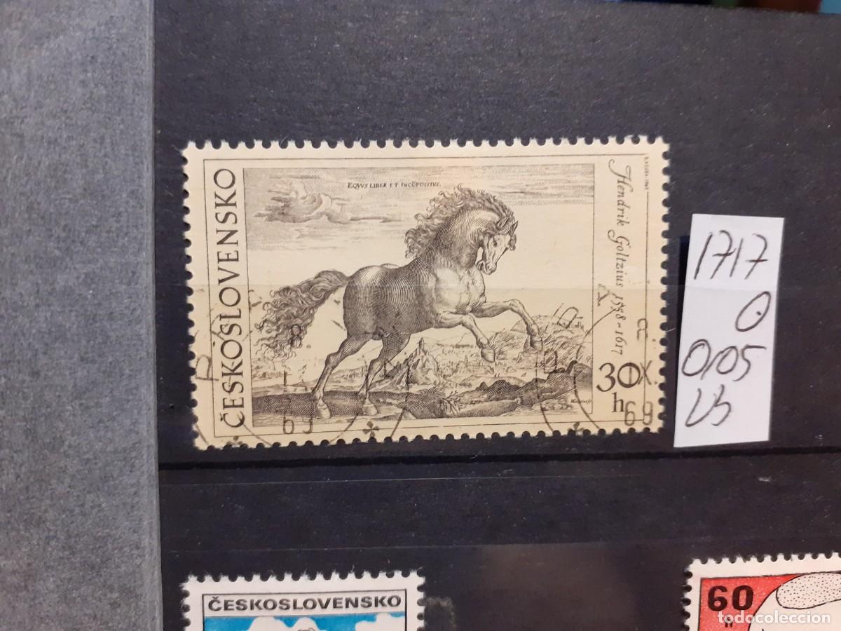 Sellos: SELLOS DE CHECOSLOVAQUIA. USADOS. YVERT N&ordm;1717