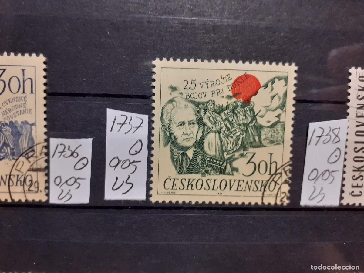 Sellos: SELLOS DE CHECOSLOVAQUIA. USADOS. YVERT N&ordm;1737