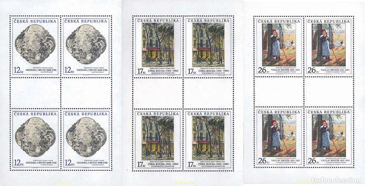 Sellos: 7932 MNH CHEQUIA 2001 PINTURAS