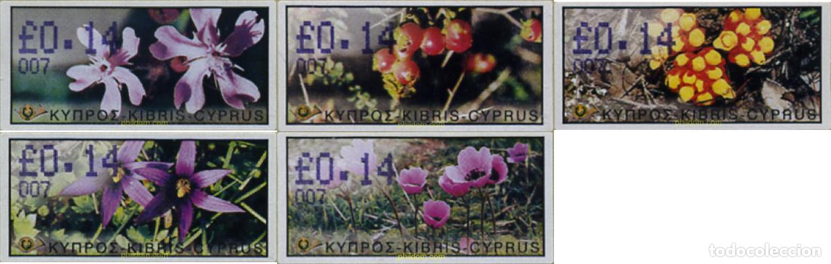 Sellos: 317212 MNH CHIPRE 2002 FLORA AUTOCTONA