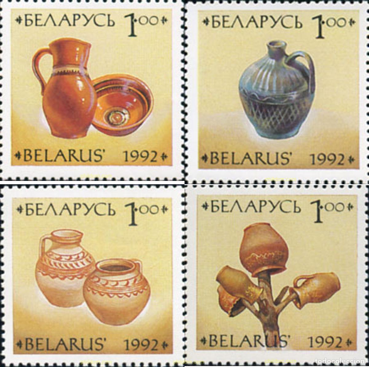 Sellos: 119168 MNH BIELORRUSIA 1992 CERAMICA