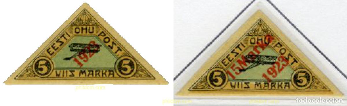Sellos: 675727 HINGED ESTONIA 1923 MOTIVOS VARIOS