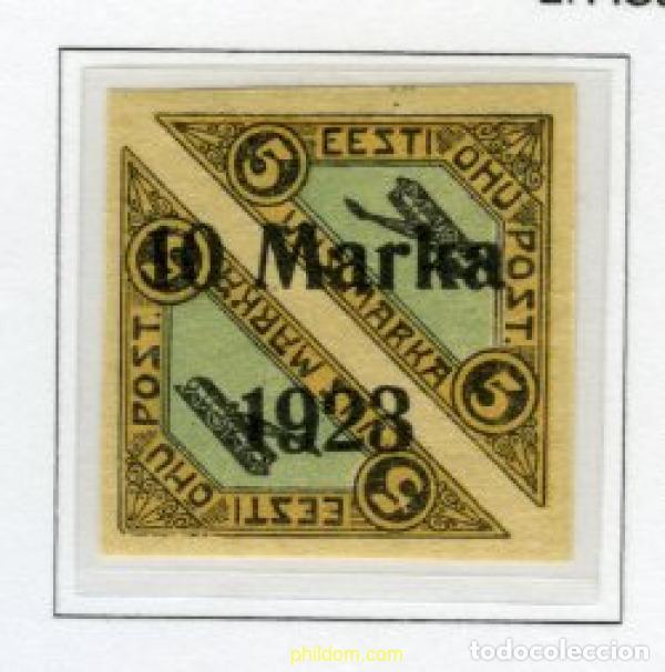 Sellos: 311985 MNH ESTONIA 1923 MOTIVOS VARIOS