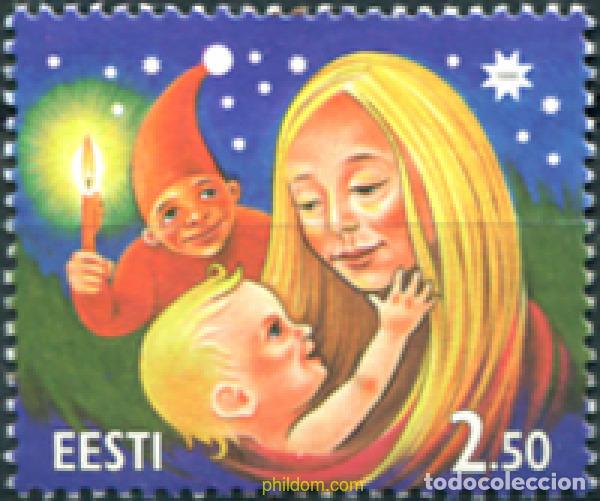 Sellos: 165049 MNH ESTONIA 1996 NAVIDAD