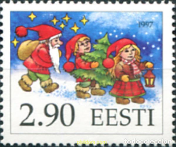 Sellos: 165073 MNH ESTONIA 1997 NAVIDAD