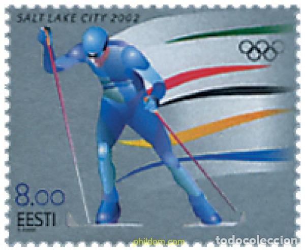 Francobolli: 87572 MNH ESTONIA 2002 19 JUEGOS OLIMPICOS INVIERNO. SALT LAKE CITY 2002