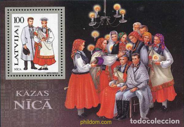 Stamps: 164289 MNH LETONIA 1995 TRAJES REGIONALES