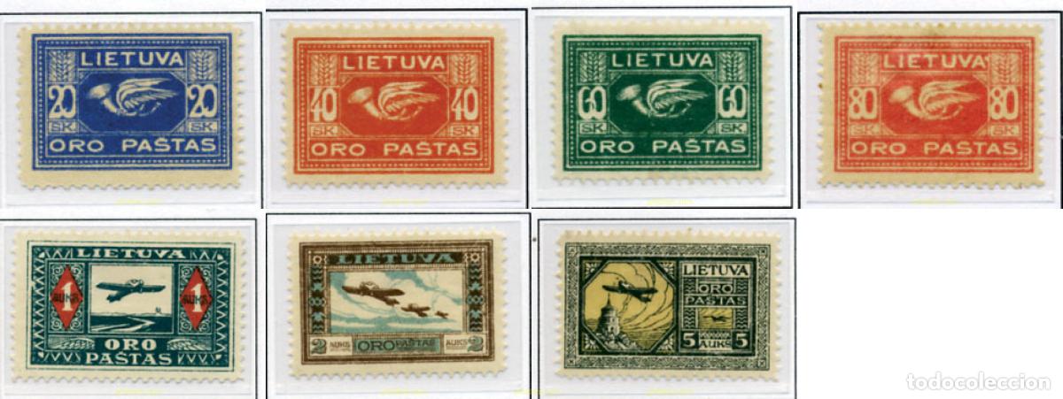 Sellos: 339379 HINGED LITUANIA 1921 ENLACE POSTAL KAUNAS-KONIGSBERG