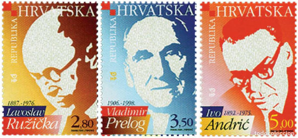 Briefmarken: 98002 MNH CROACIA 2001 CENTENARIO DE LOS PREMIOS NOBEL