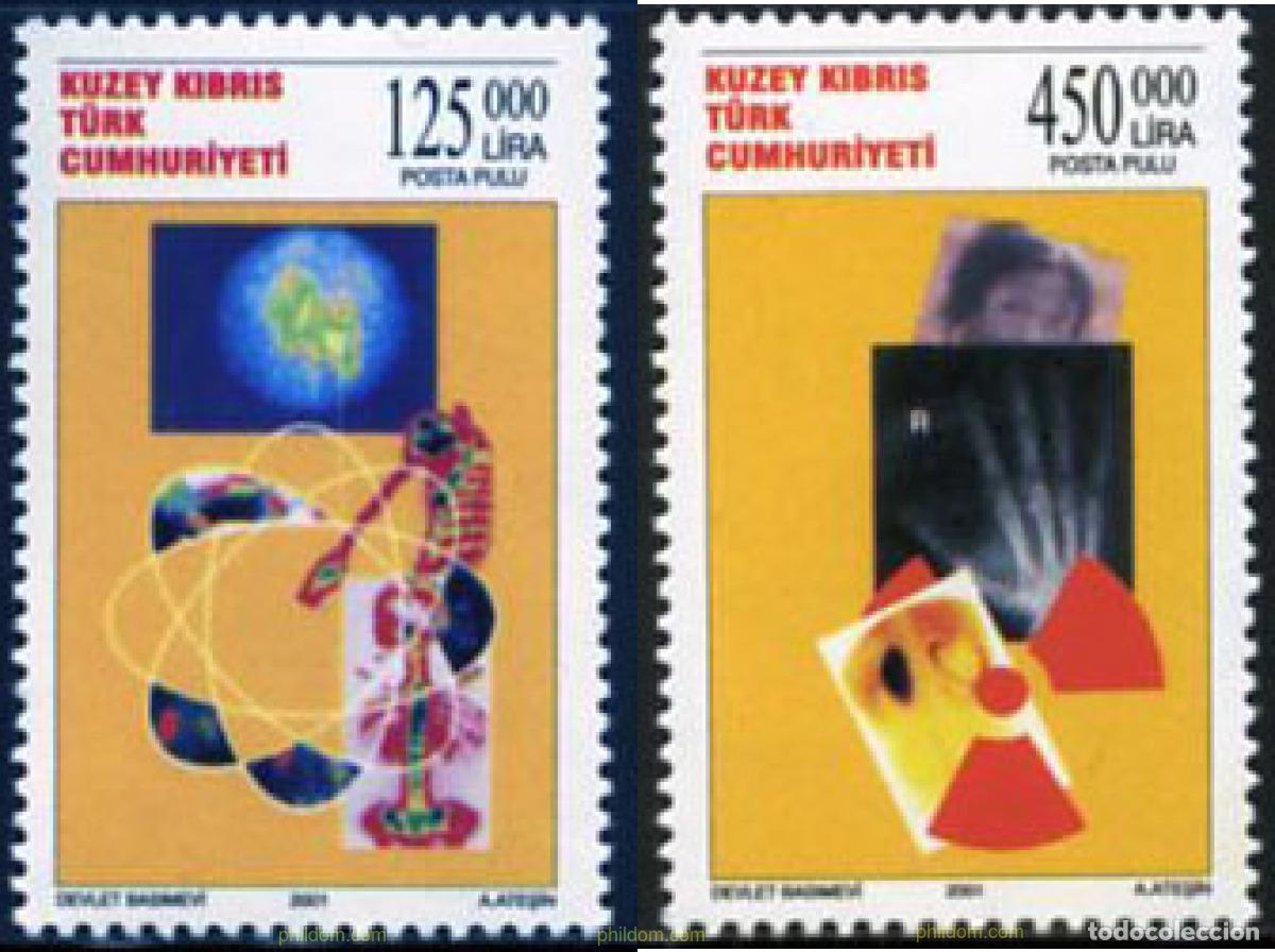 Sellos: 87547 MNH CHIPRE. Administraci&oacute;n turca 2001 DIA DEL MEDIO AMBIENTE