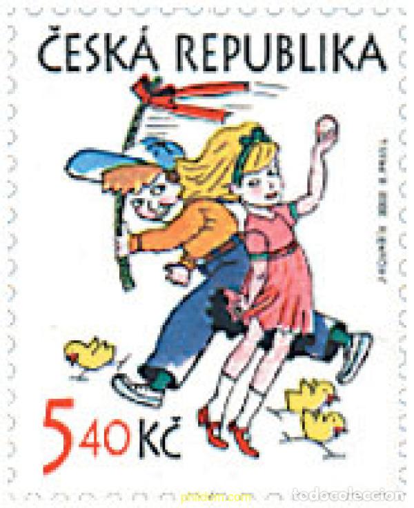 Sellos: 89371 MNH CHEQUIA 2002 PASCUA