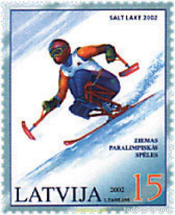 Selos: 89773 MNH LETONIA 2002 19 JUEGOS OLIMPICOS INVIERNO. SALT LAKE CITY 2002