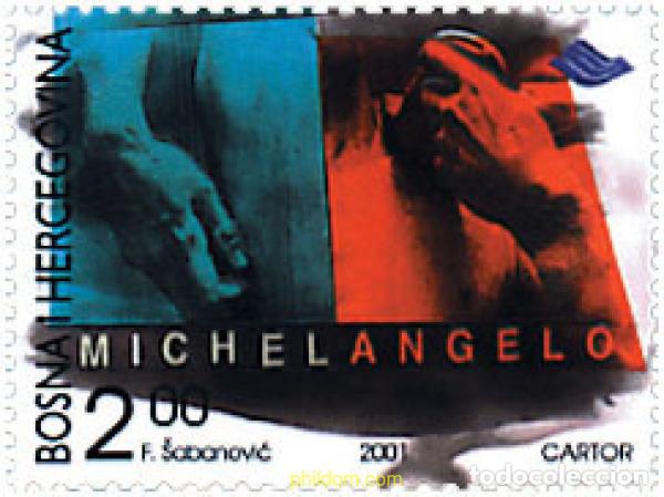 Sellos: 91013 MNH BOSNIA-HERZEGOVINA 2001 ARTE. EDIN NUMANKADIC