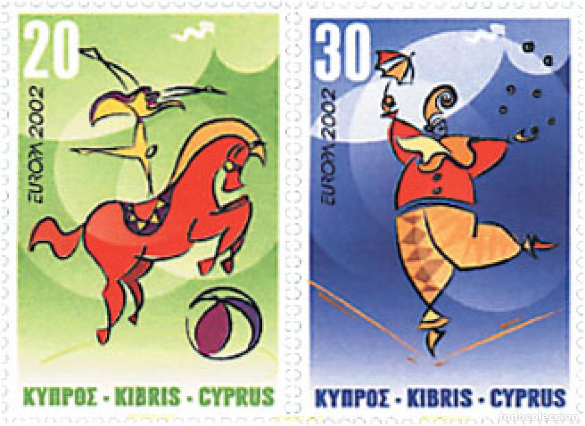 Sellos: 91360 MNH CHIPRE 2002 EUROPA CEPT. GRANDES DESCUBRIMIENTOS