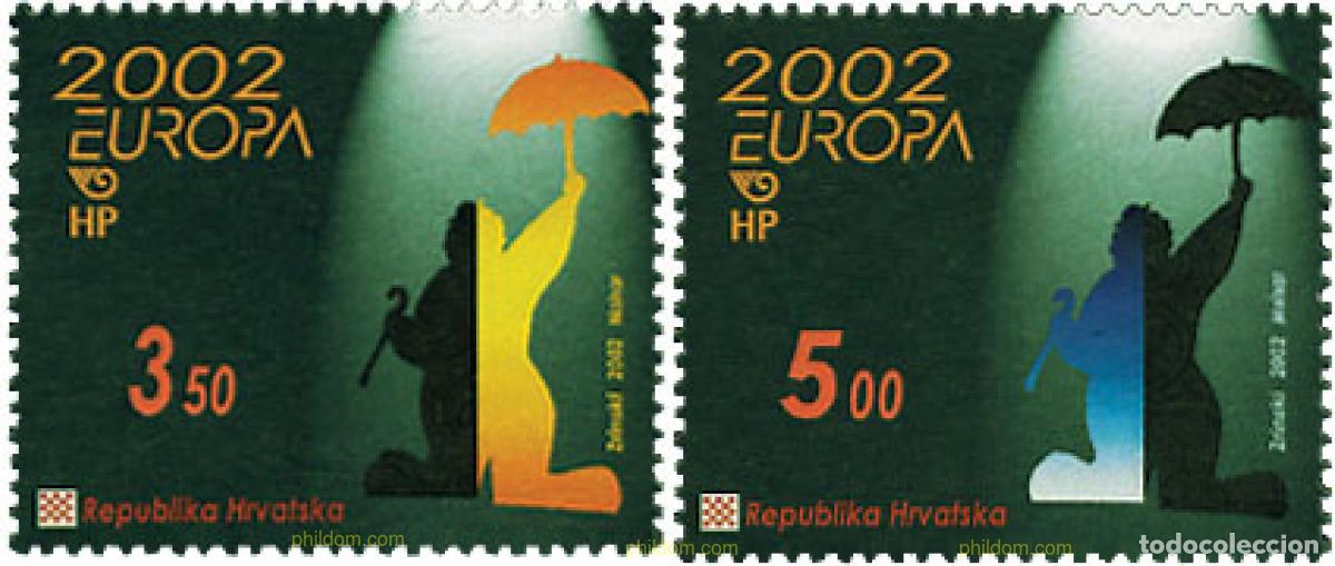 Sellos: 98437 MNH CROACIA 2002 EUROPA CEPT. GRANDES DESCUBRIMIENTOS
