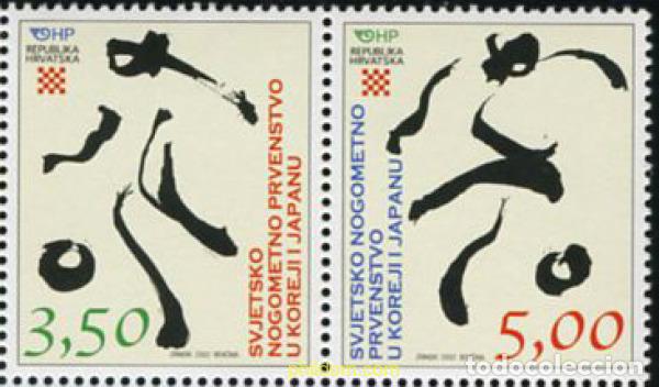 Sellos: 4539 MNH CROACIA 2002 COPA DEL MUNDO DE FUTBOL. COREA DEL SUR Y JAPON-02