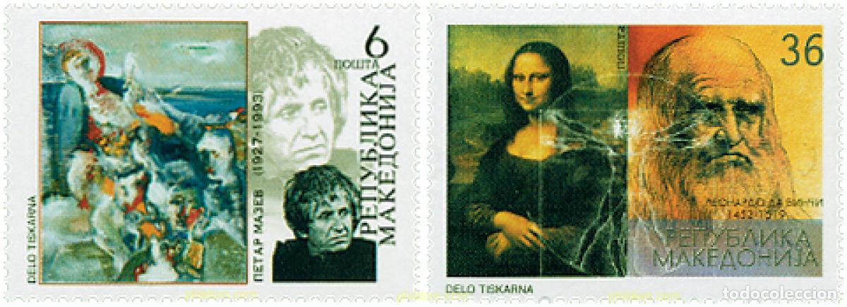 Selos: 219121 MNH MACEDONIA 2002 ANIVERSARIOS