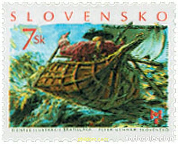Selos: 98596 MNH ESLOVAQUIA 2001 BIENAL DE LA ILUSTRACION DE BRATISLAVA