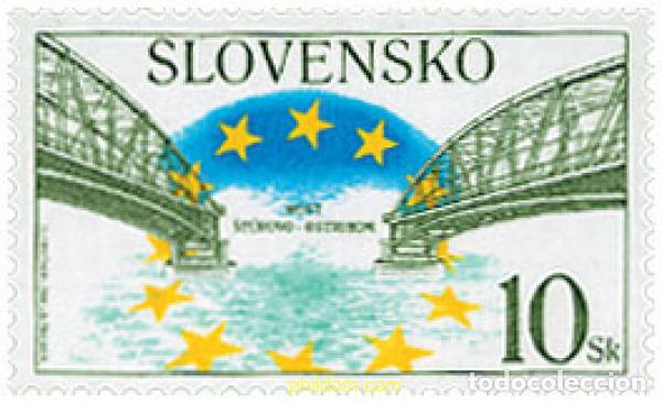 Selos: 98600 MNH ESLOVAQUIA 2001 PUENTE STUROVO-OSTRIHOM