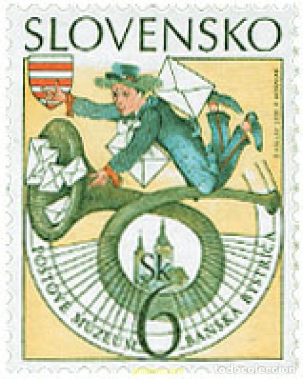 Sellos: 98599 MNH ESLOVAQUIA 2001 MUSEO POSTAL DE BANSKA BYSTRICA