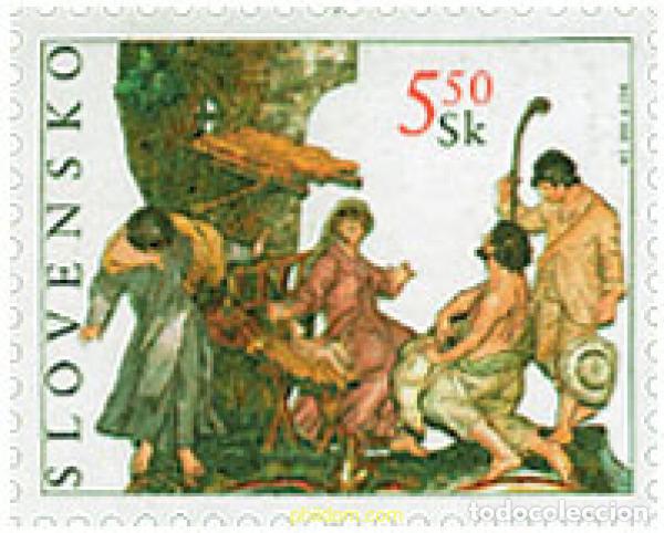 Sellos: 98602 MNH ESLOVAQUIA 2001 NAVIDAD