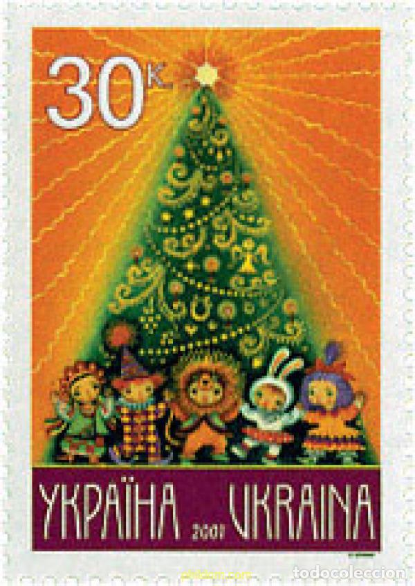 Briefmarken: 297608 MNH UCRANIA 2001 NAVIDAD Y A&Ntilde;O NUEVO