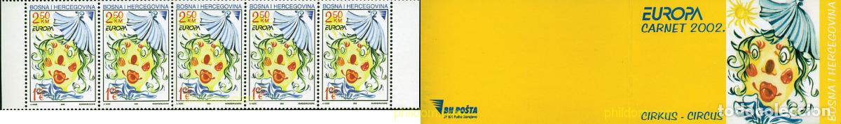 Stamps: 3501 MNH BOSNIA-HERZEGOVINA 2002 EUROPA CEPT. GRANDES DESCUBRIMIENTOS