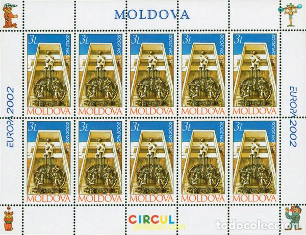 Sellos: 12125 MNH MOLDAVIA 2002 EUROPA CEPT 2002 - EL CIRCO