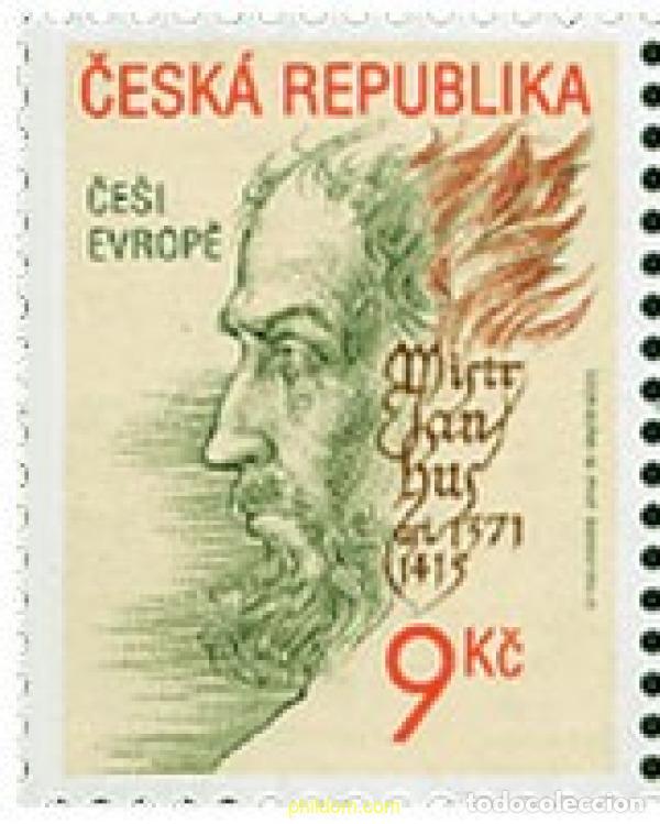 Sellos: 667836 MNH CHEQUIA 2002 HOMENAJE A JAN HUS